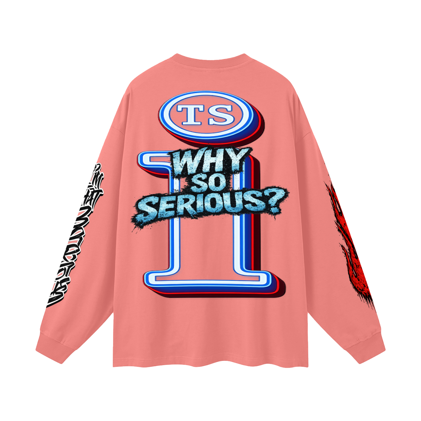 Oversized Unisex Long Sleeve T-Shirt