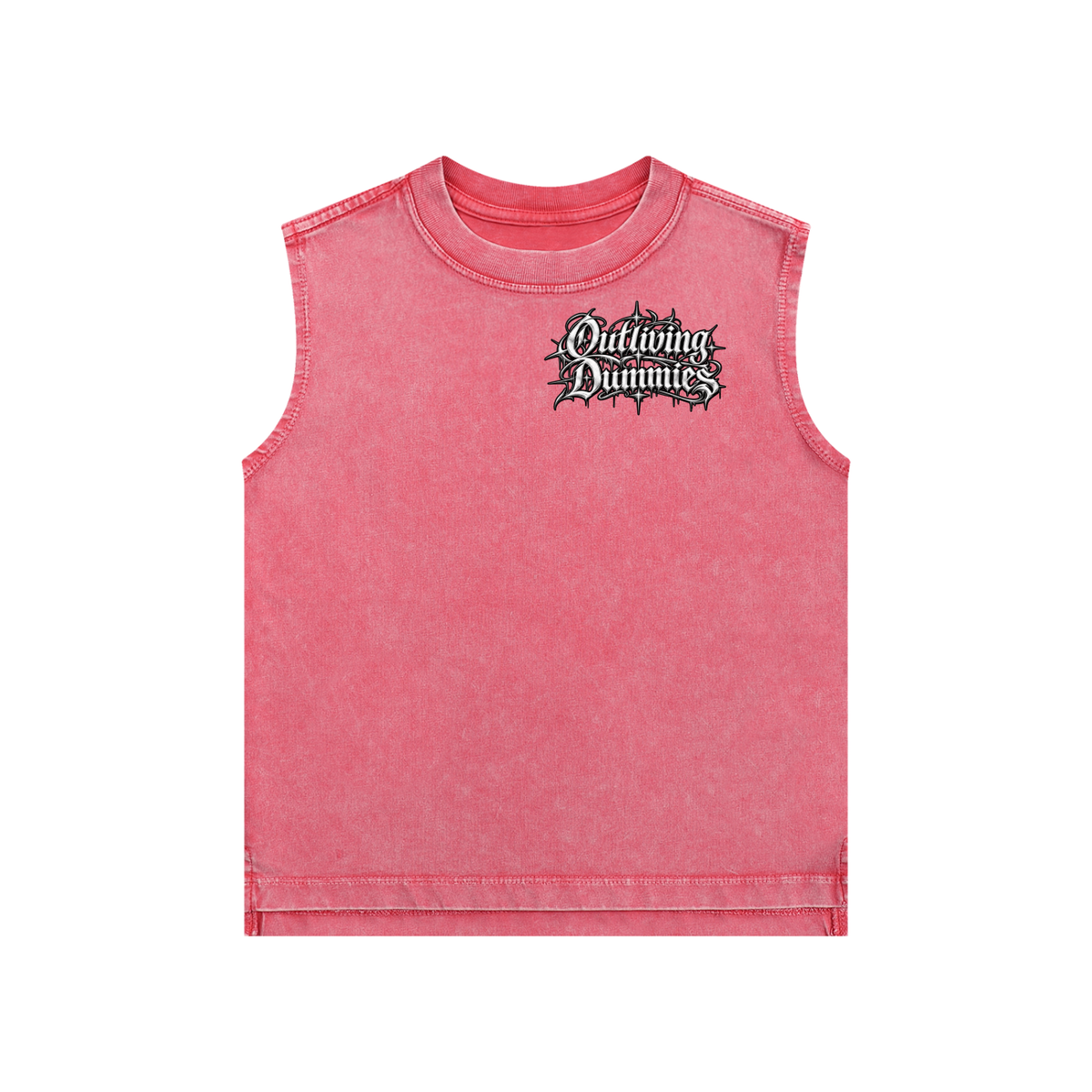 Overachievers Club' Snow Washed Kids' Tank Top & Shorts