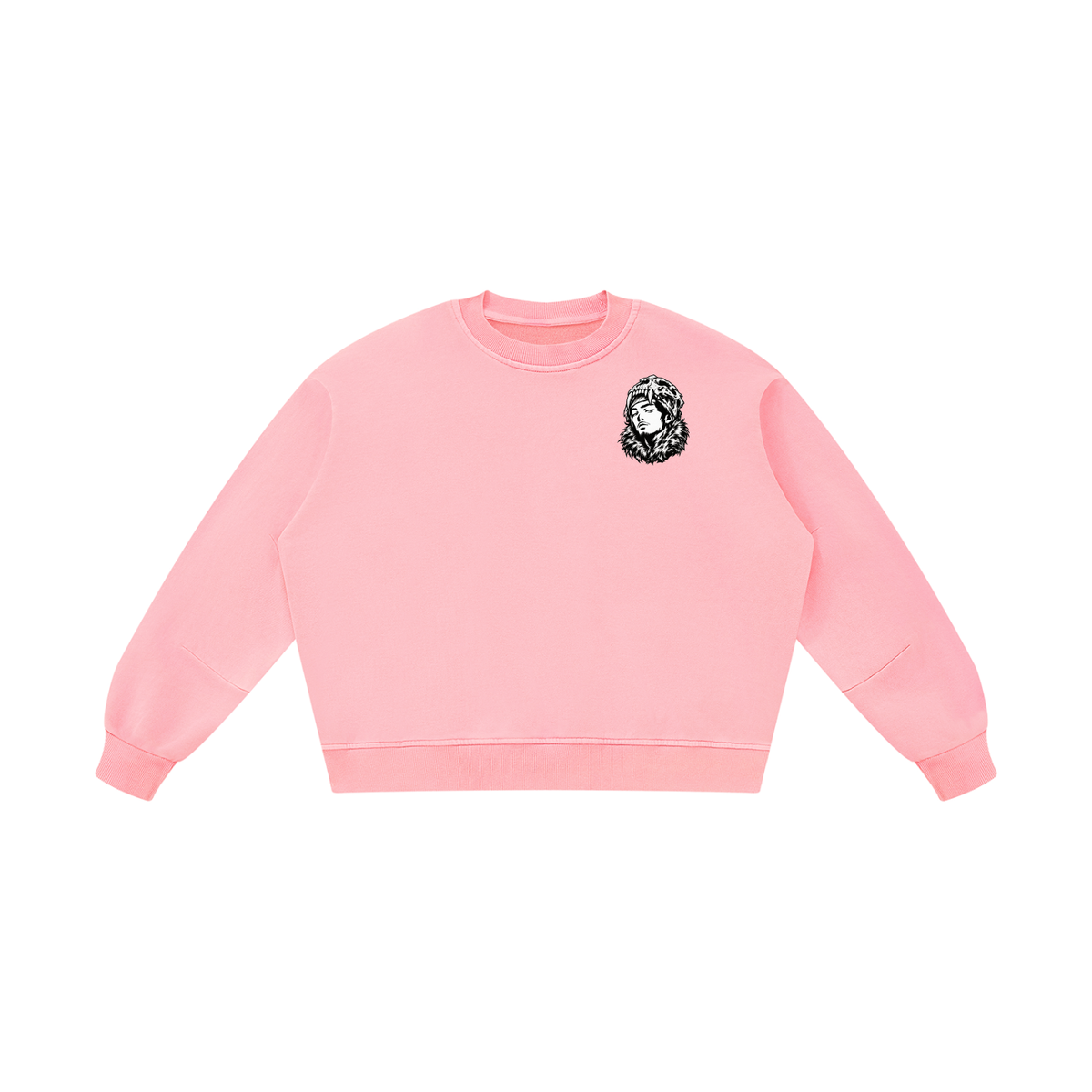 Overachievers Club' Boxy Vintage Washed Hoodie, Sweatpant & Sweatshirt Fit