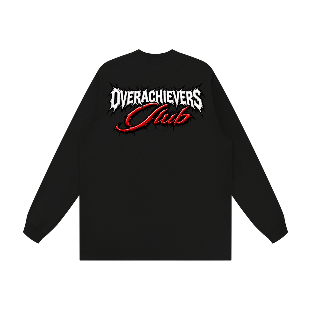 Uzi' Raw Hem Long Sleeve T-Shirt