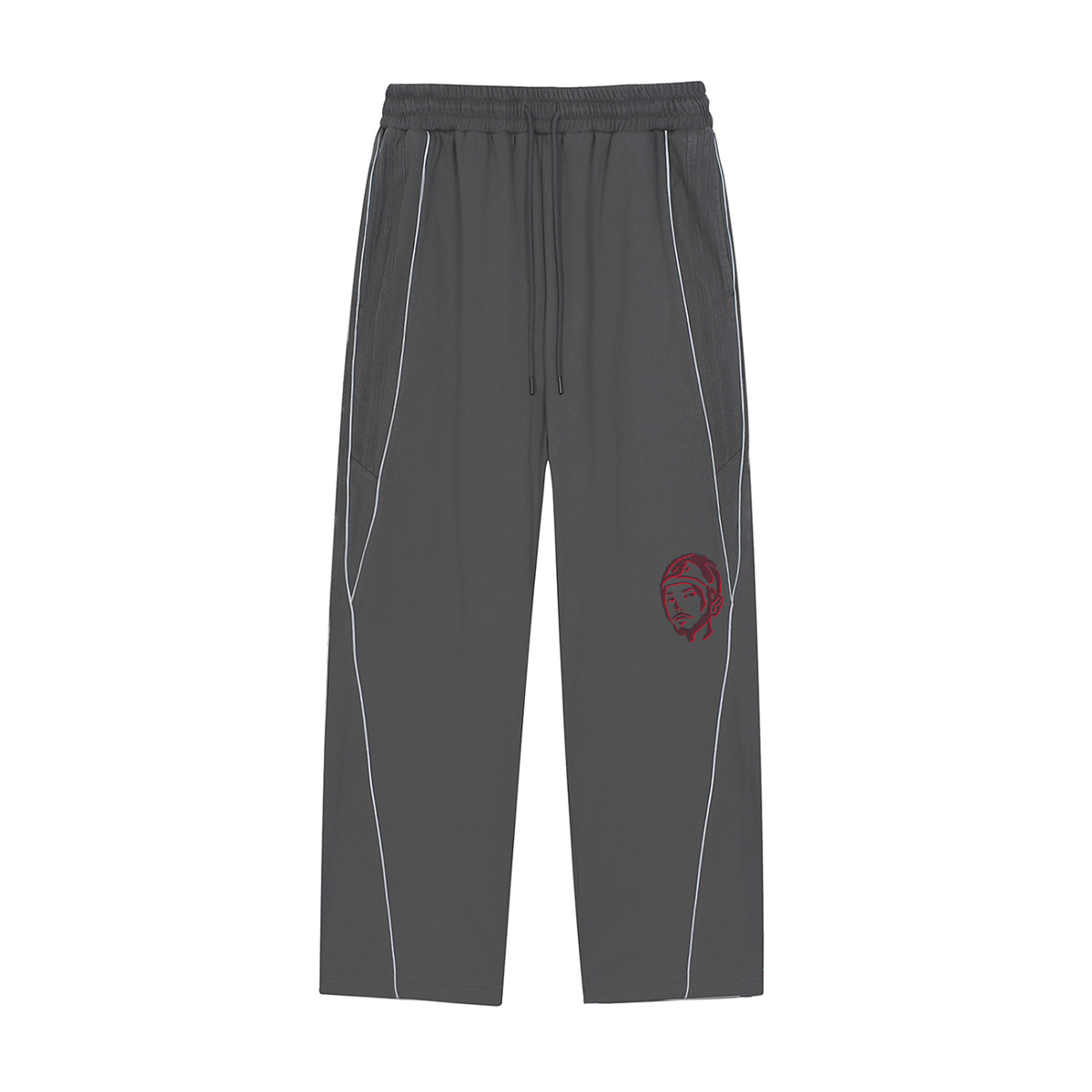 Overachievers Club' Reflection Striped Raglan Sleeve Jacket & Sweatpant