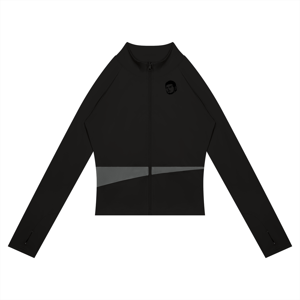 Women's Panelled Long Sleeve Yoga T-Shirt, Jacket & Leggings Fit