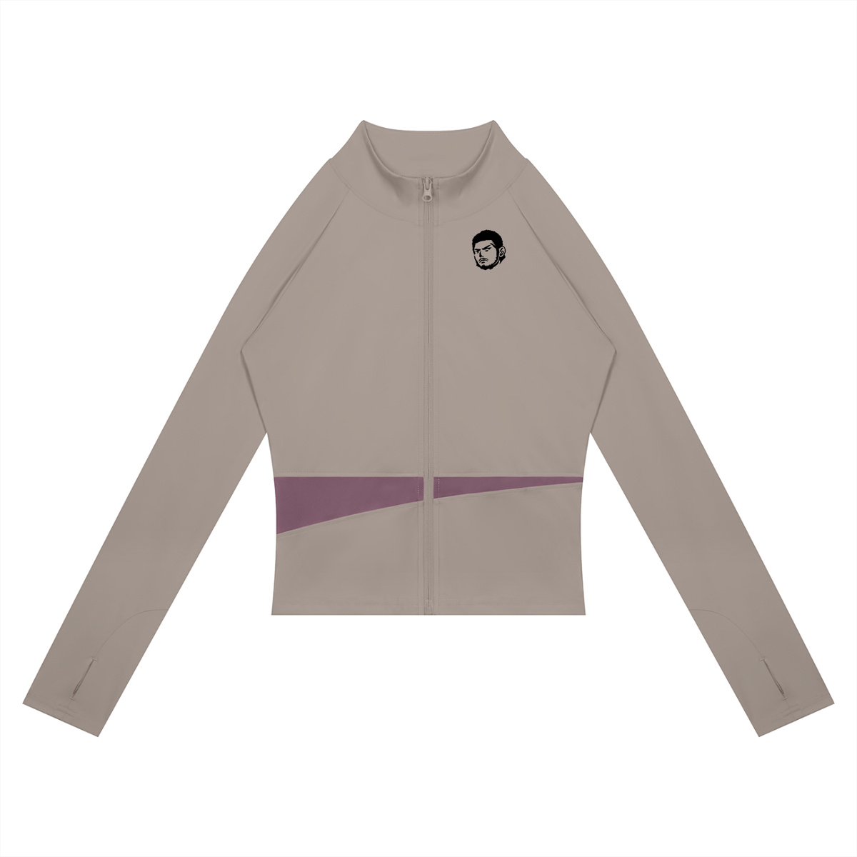 Women's Panelled Long Sleeve Yoga T-Shirt, Jacket & Leggings Fit