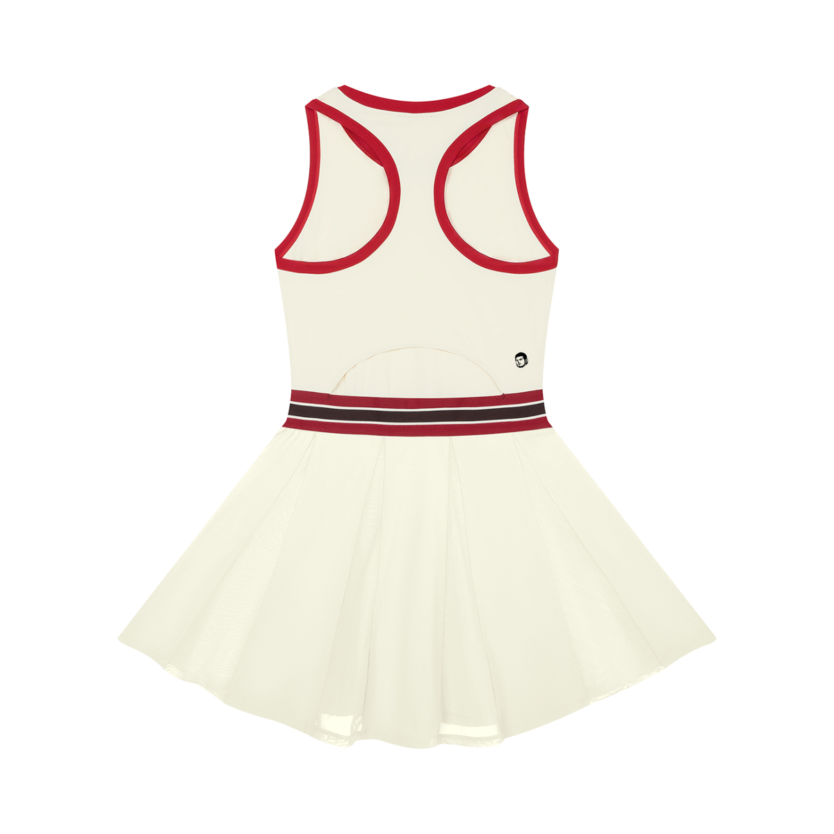 Women's Color Block A-Line Sleeveless Dress