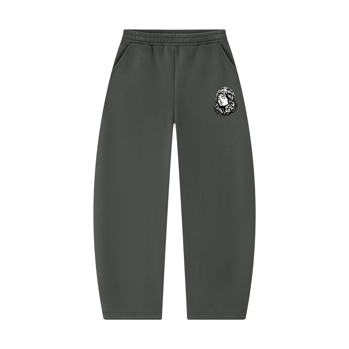 Overachievers Club' Oversized Fleece Boxy Hoodie, Sweatshirt, Sweatpant & Shorts Fit