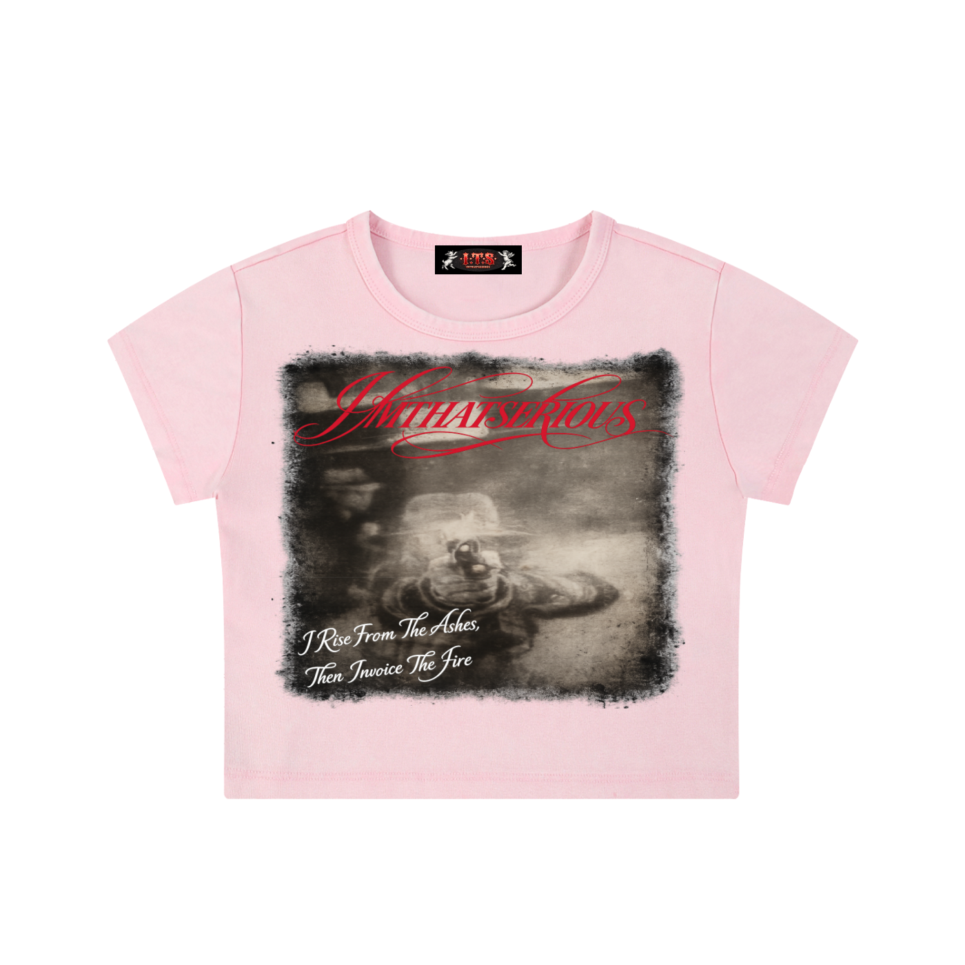 Snow Washed Crop Top