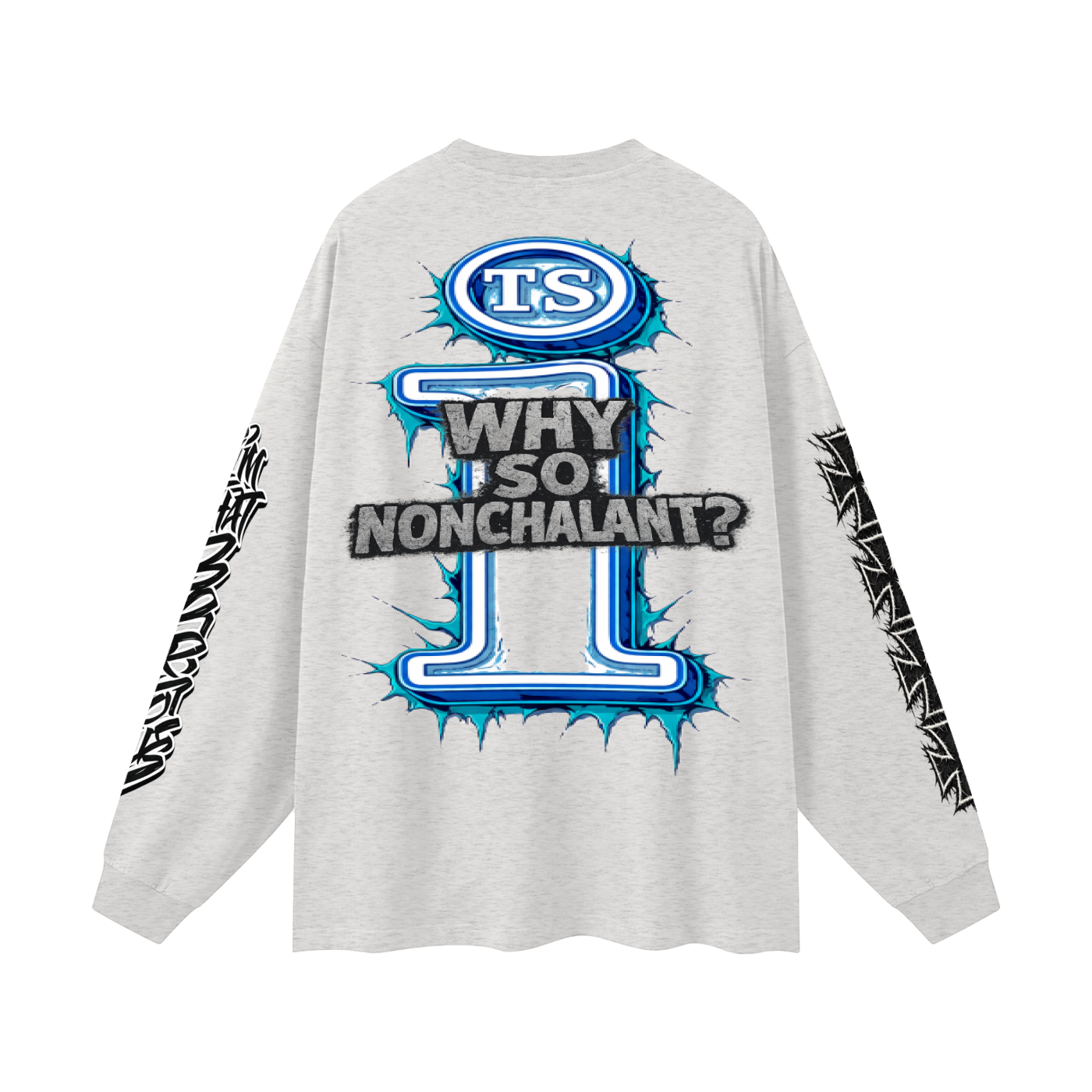 Oversized Unisex Long Sleeve T-Shirt