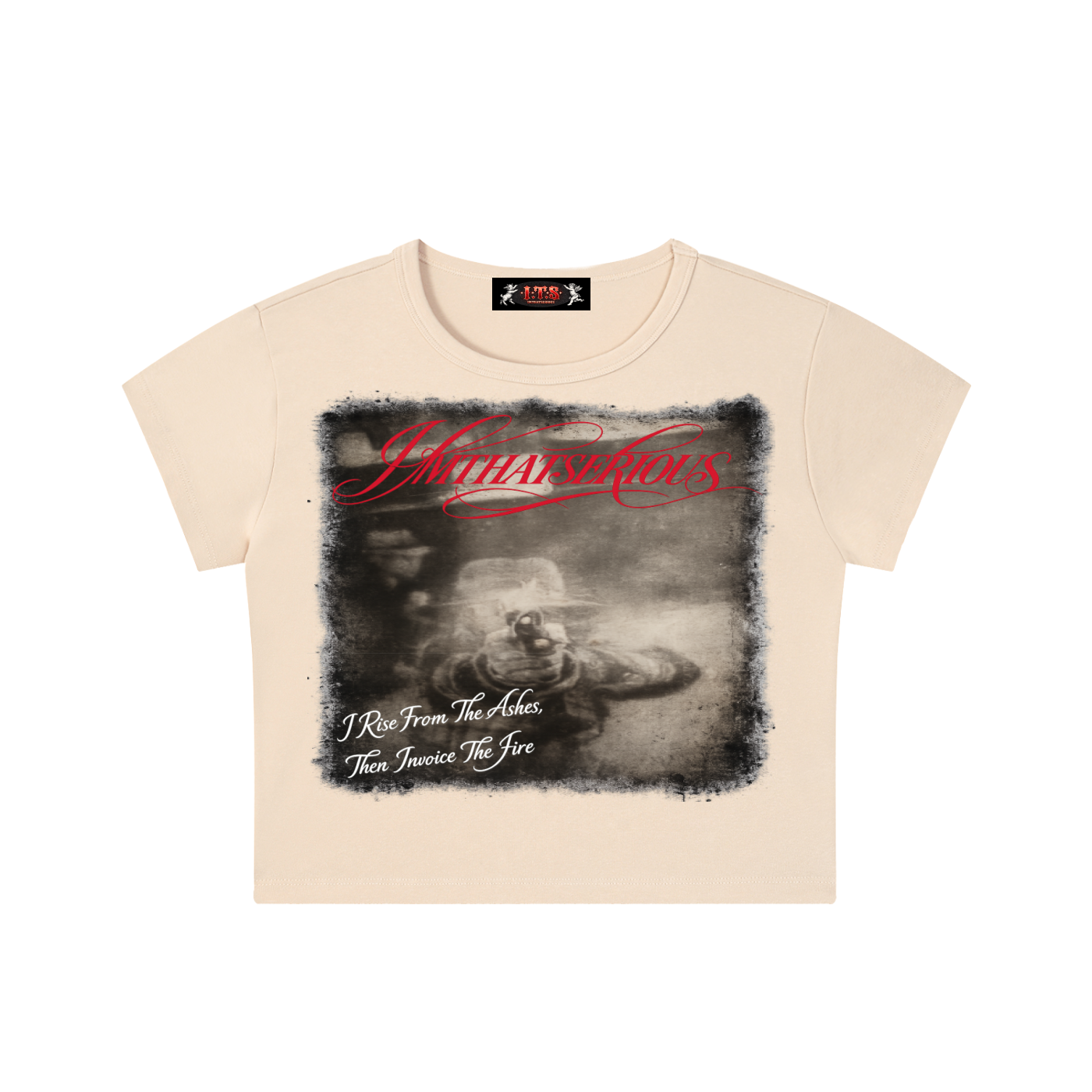 Snow Washed Crop Top