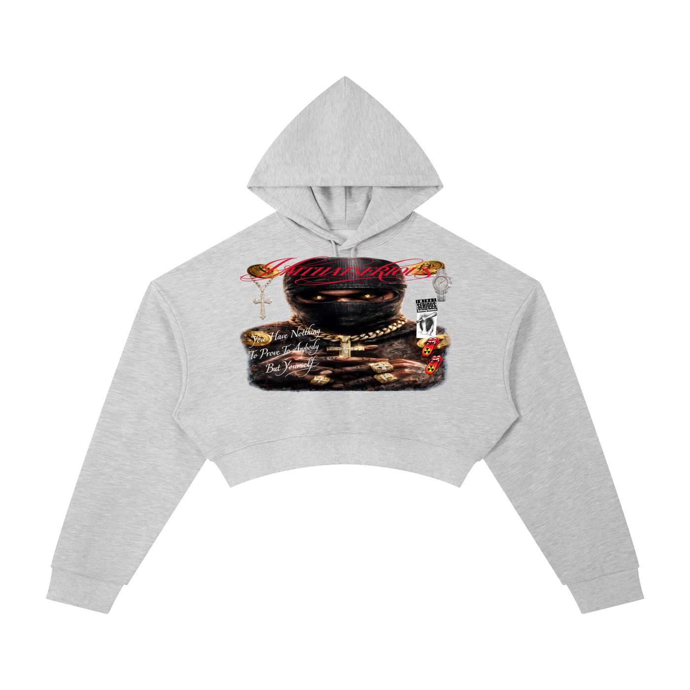 Essential Cropped Hoodie