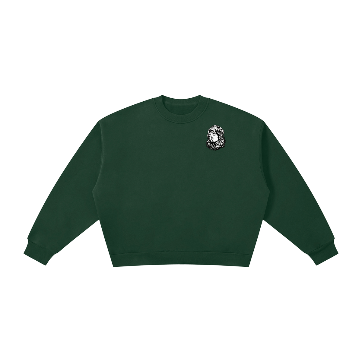 Overachievers Club' Oversized Fleece Boxy Hoodie, Sweatshirt, Sweatpant & Shorts Fit