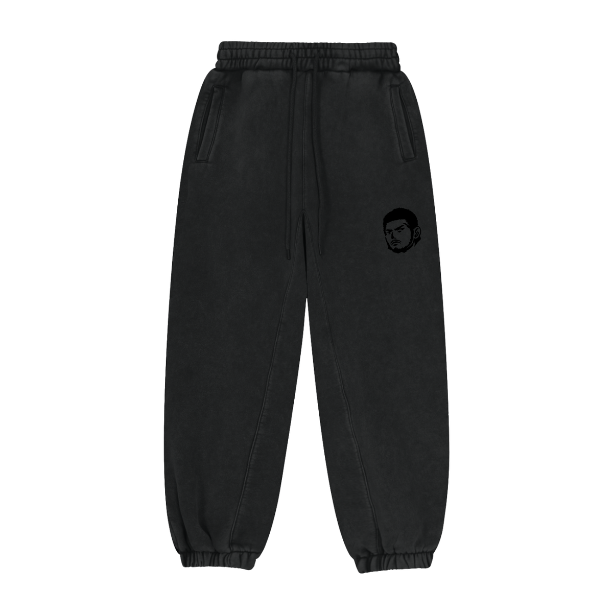 Overachievers Club' Snow Washed Cropped Hoodie & Sweatpants