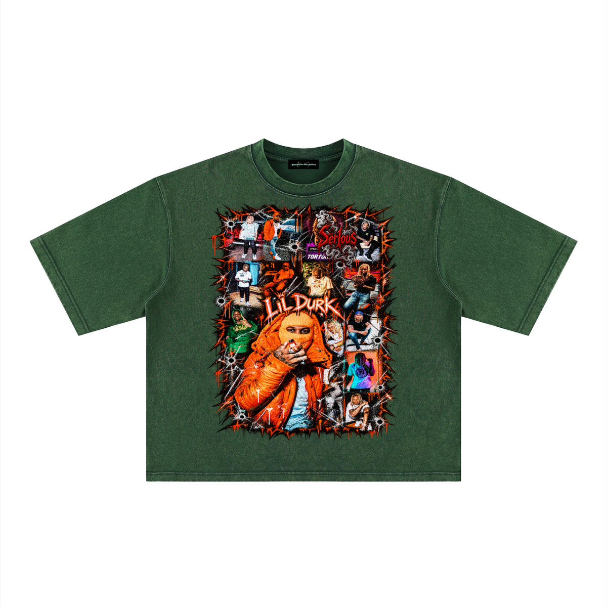 Durk' Mineral Wash Boxy T-Shirt