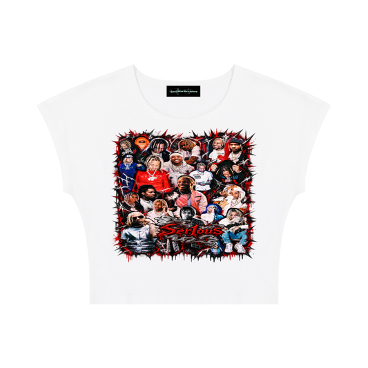 Durk' Women's Slim Crop T-Shirt