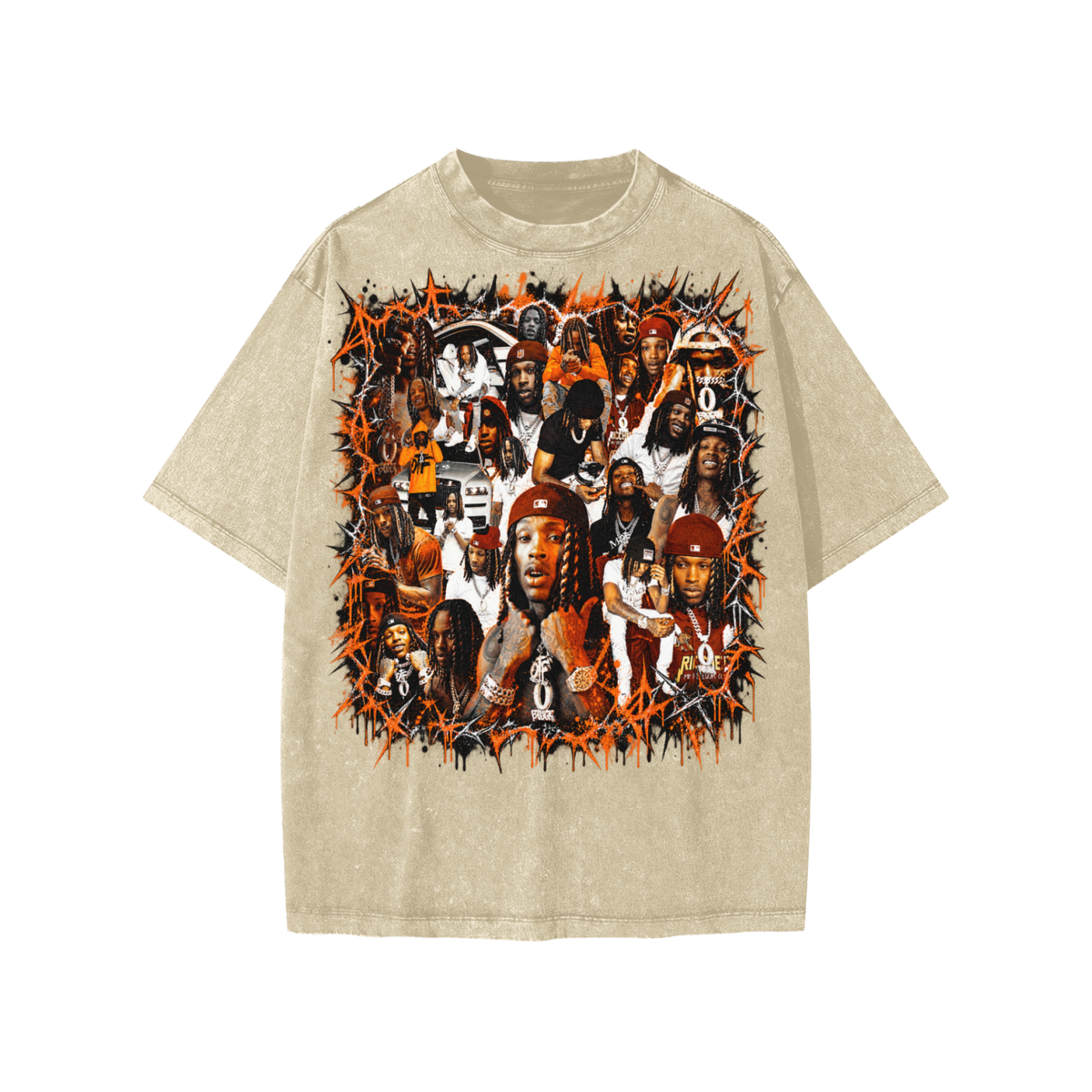 Von' Snow Washed Kids' T-Shirt