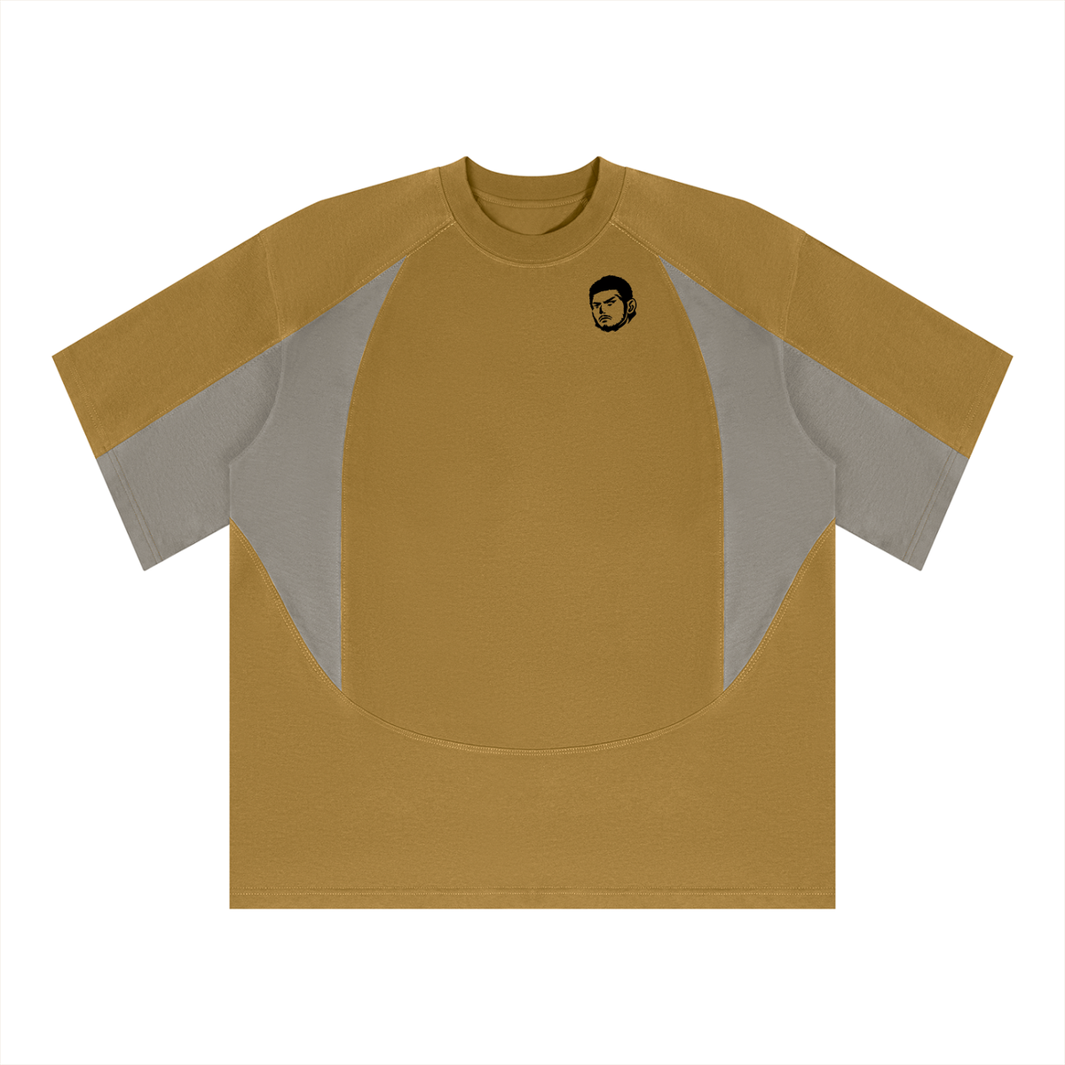 Color Block Paneling T-Shirt