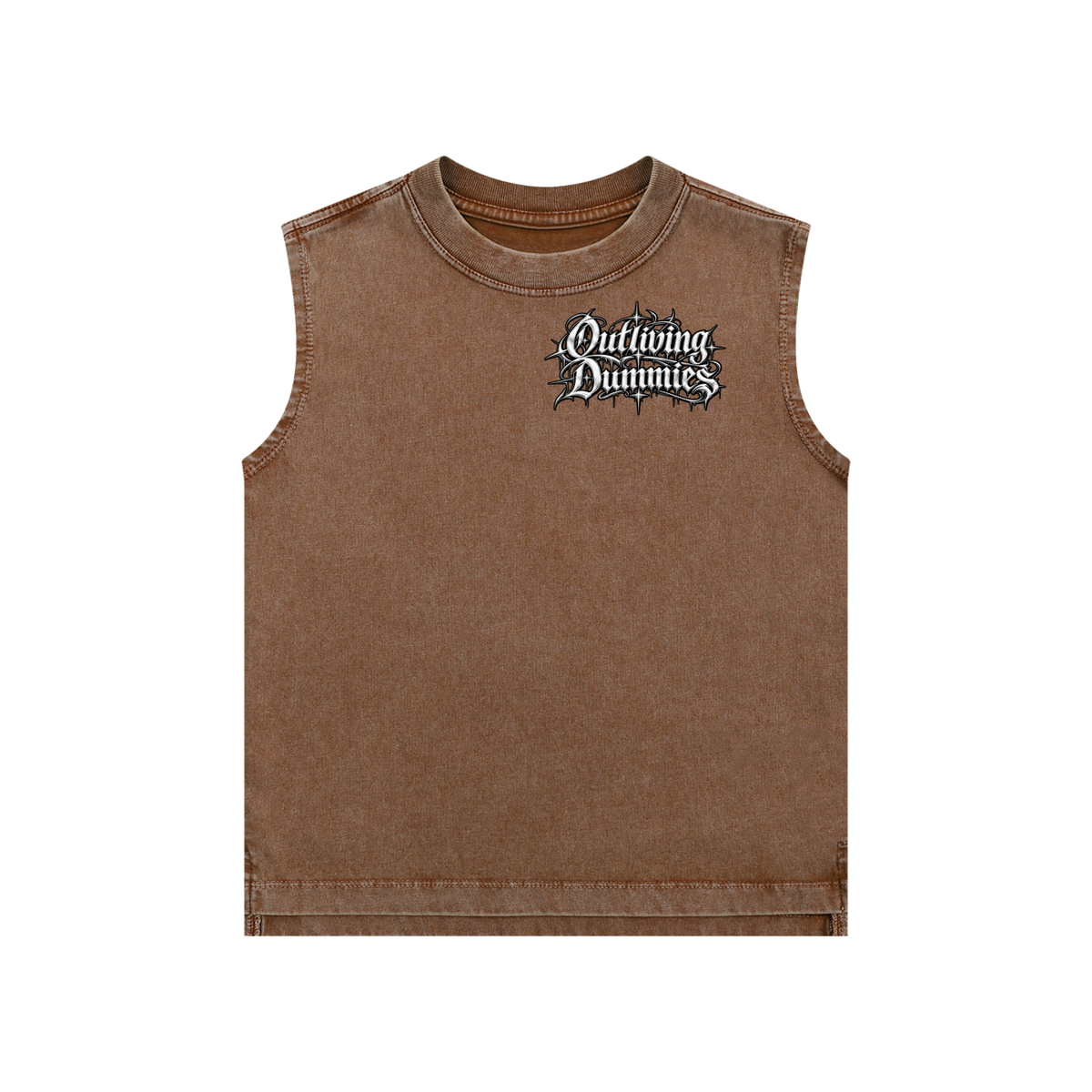 Overachievers Club' Snow Washed Kids' Tank Top & Shorts