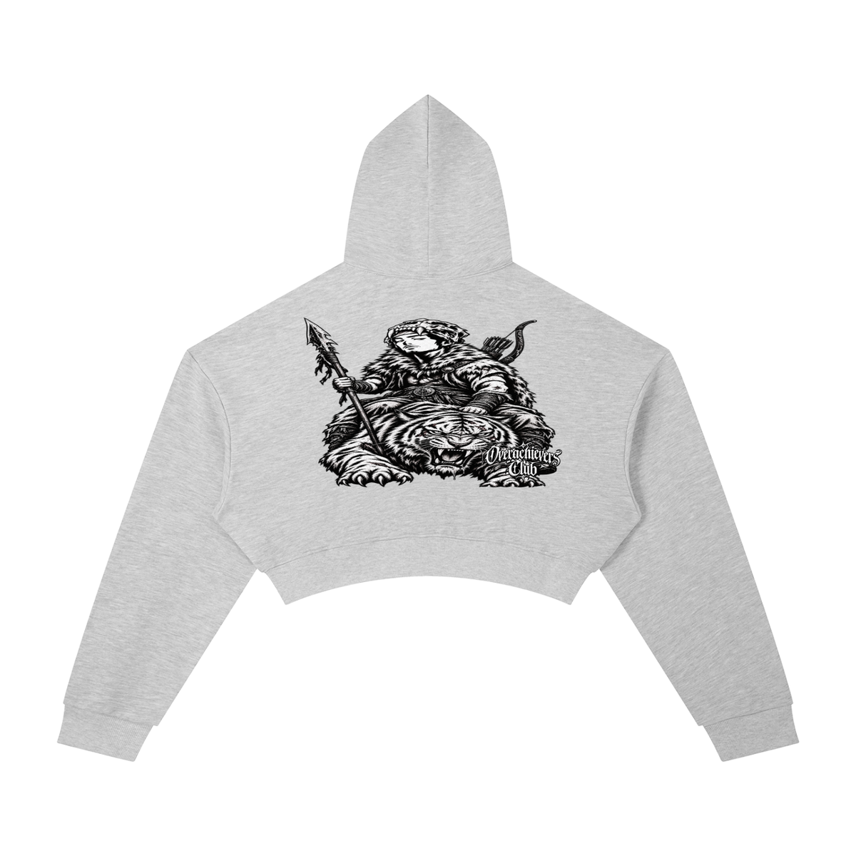 Overachievers Club' Cropped Hoodie, Sweatpants & Skirt