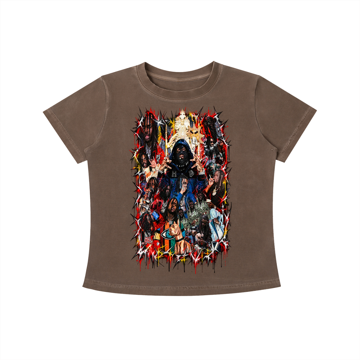 Sosa' Vintage Wash Slim T-shirt