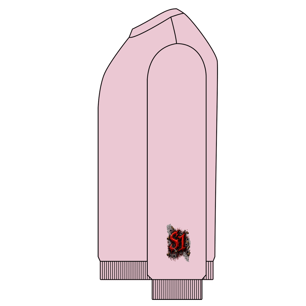 Durk' Snow Washed Oversized Sweatshirt