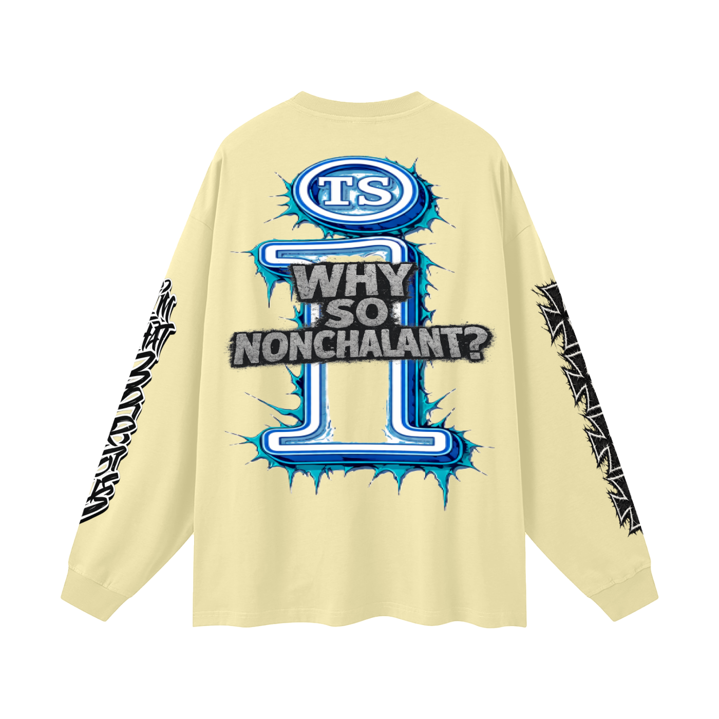 Oversized Unisex Long Sleeve T-Shirt