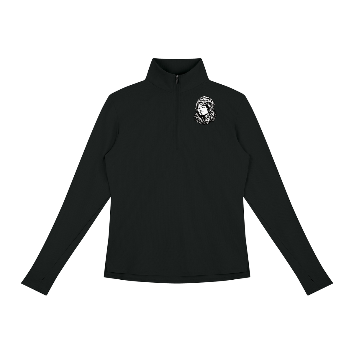 Overachievers Club' Women's Quarter-Zip Yoga Pullover