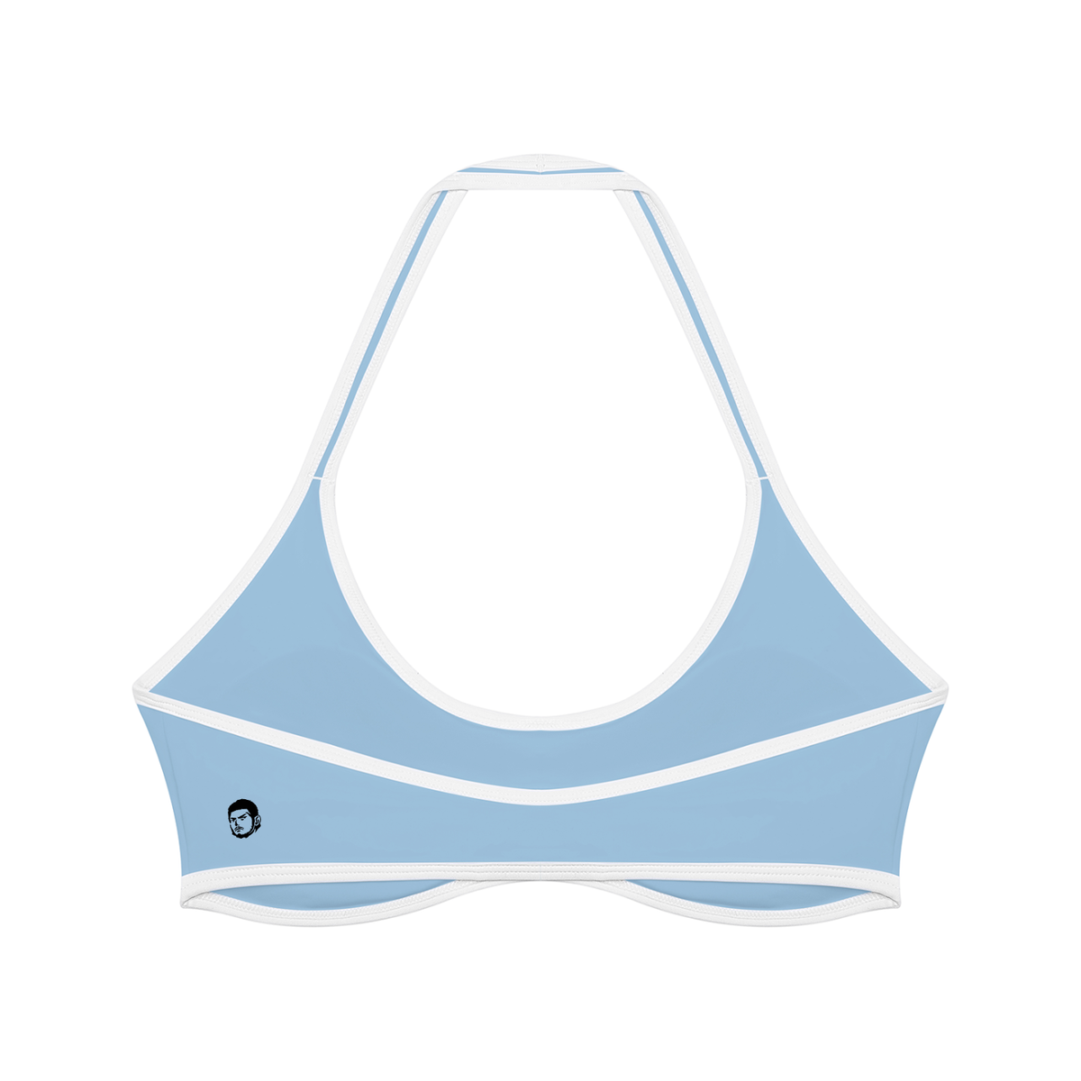 Women's Halter Color Block Yoga Sports Bra, Skirt & Tank Top Fit