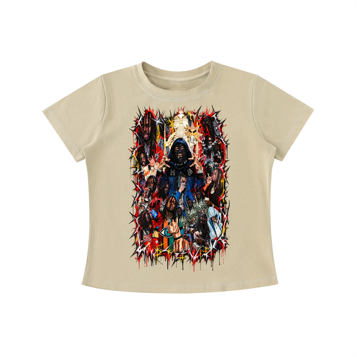Sosa' Vintage Wash Slim T-shirt