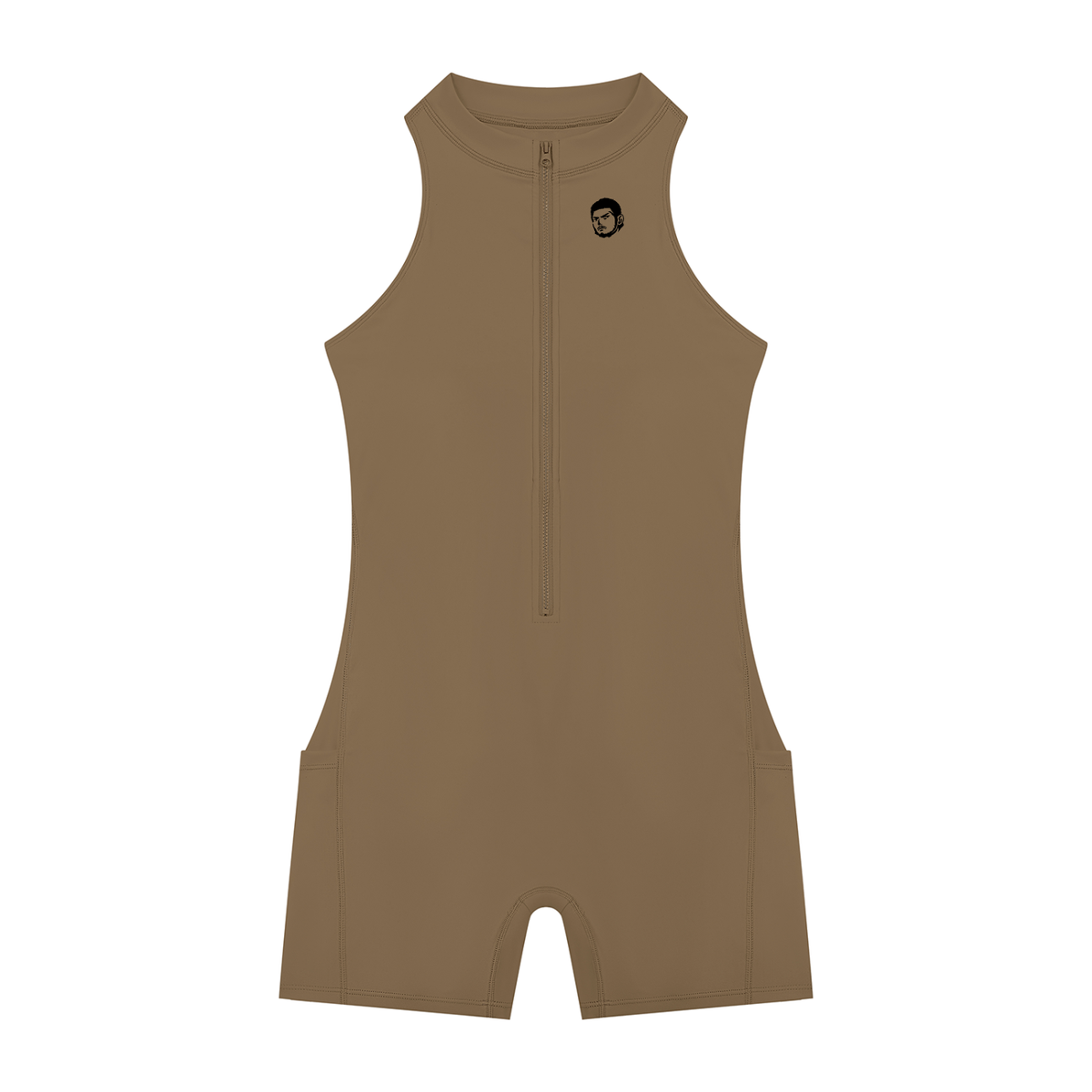 Women’s Quarter-Zip Yoga Romper