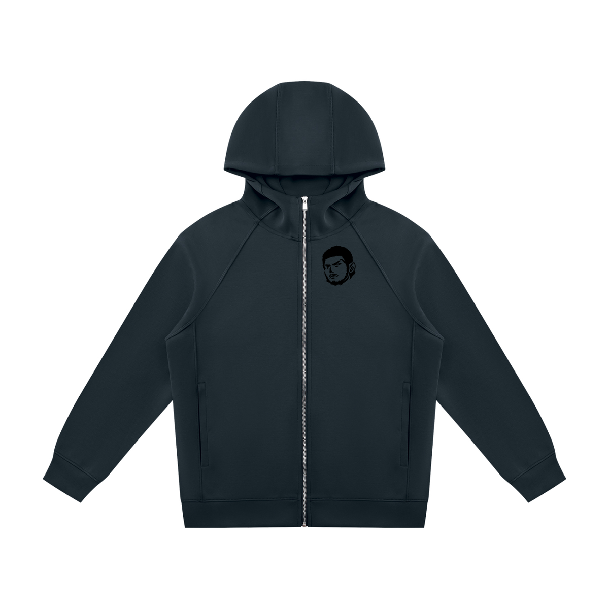 Overachievers Club' Raglan Full Zip Hoodie