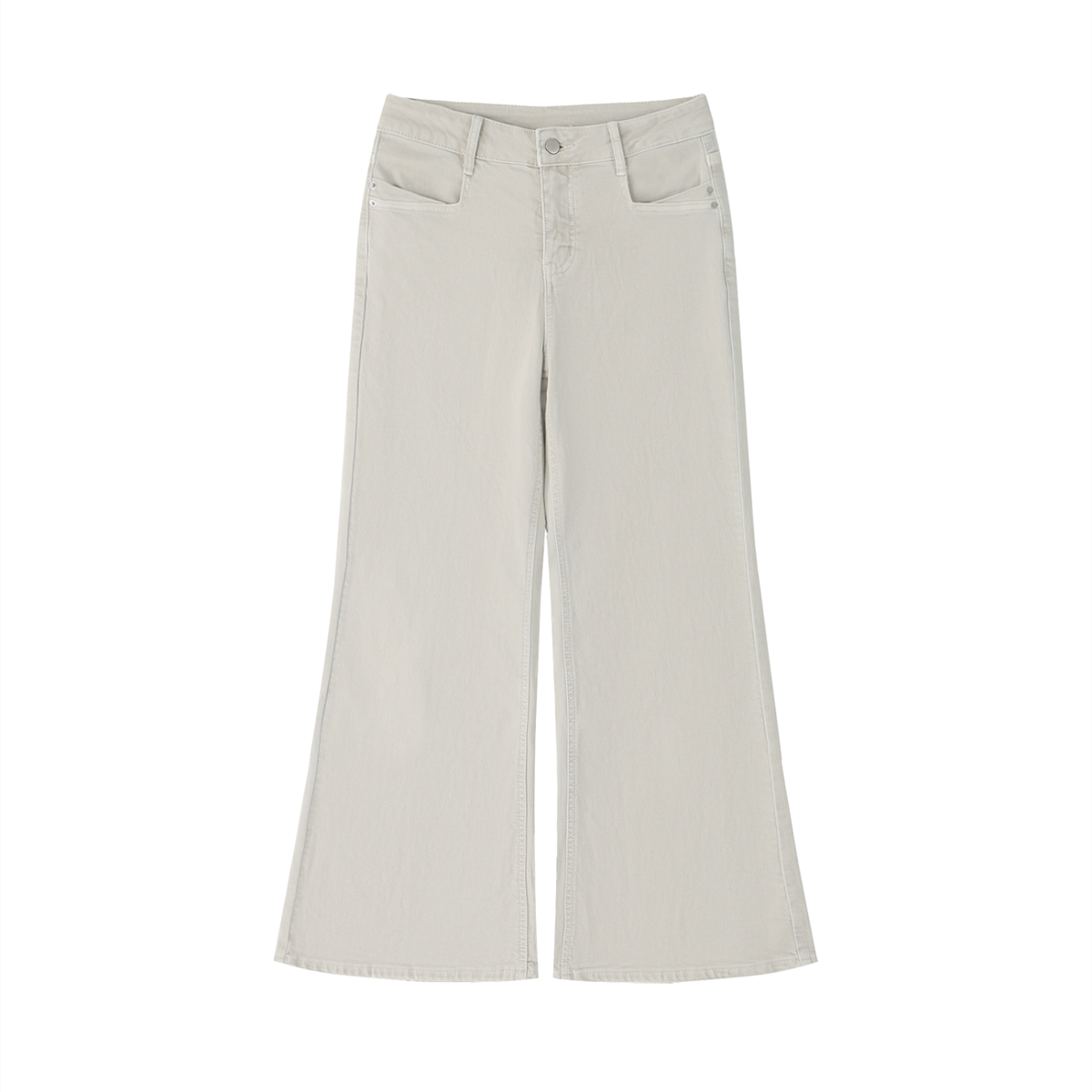 Women's Vintage Wash Flared Jeans