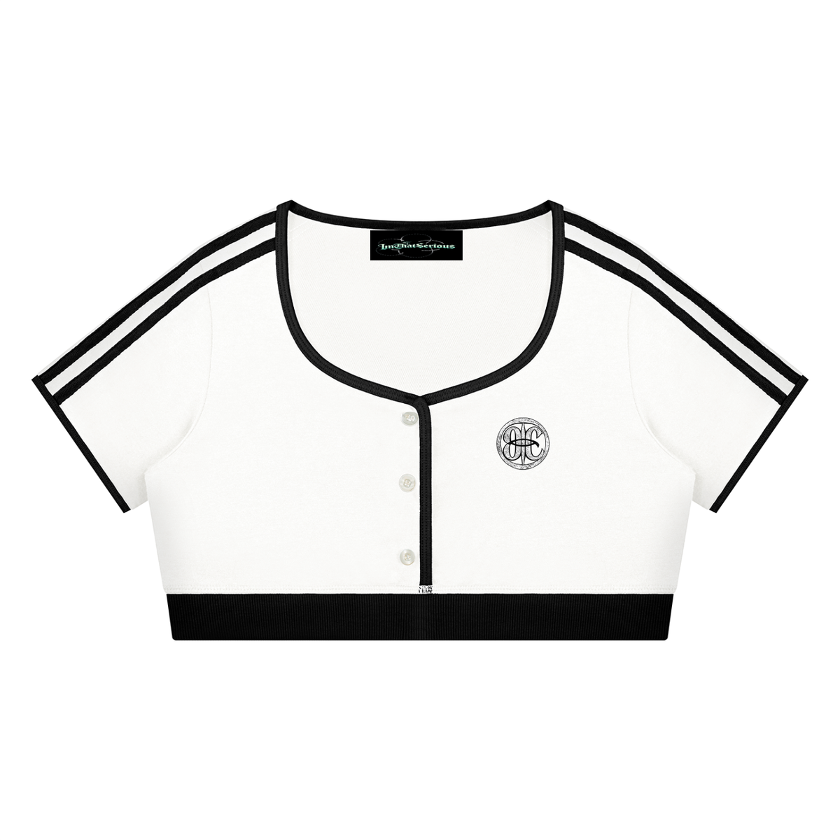 Overachievers Club' Women’s Ringer Crop T-Shirt