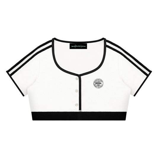 Overachievers Club' Women’s Ringer Crop T-Shirt