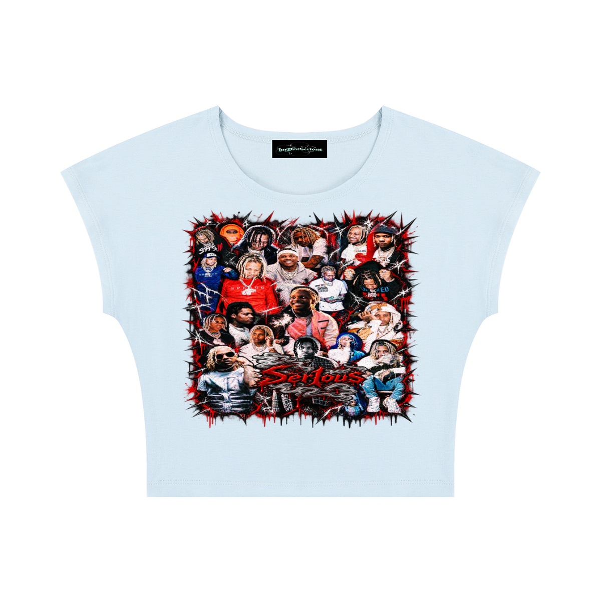 Durk' Women's Slim Crop T-Shirt