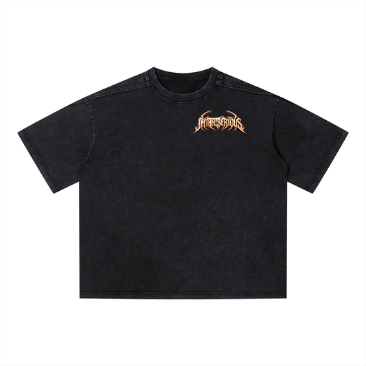 Unisex Vintage Wash Boxy T-Shirt