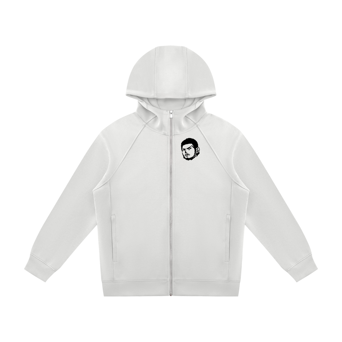 Overachievers Club' Raglan Full Zip Hoodie