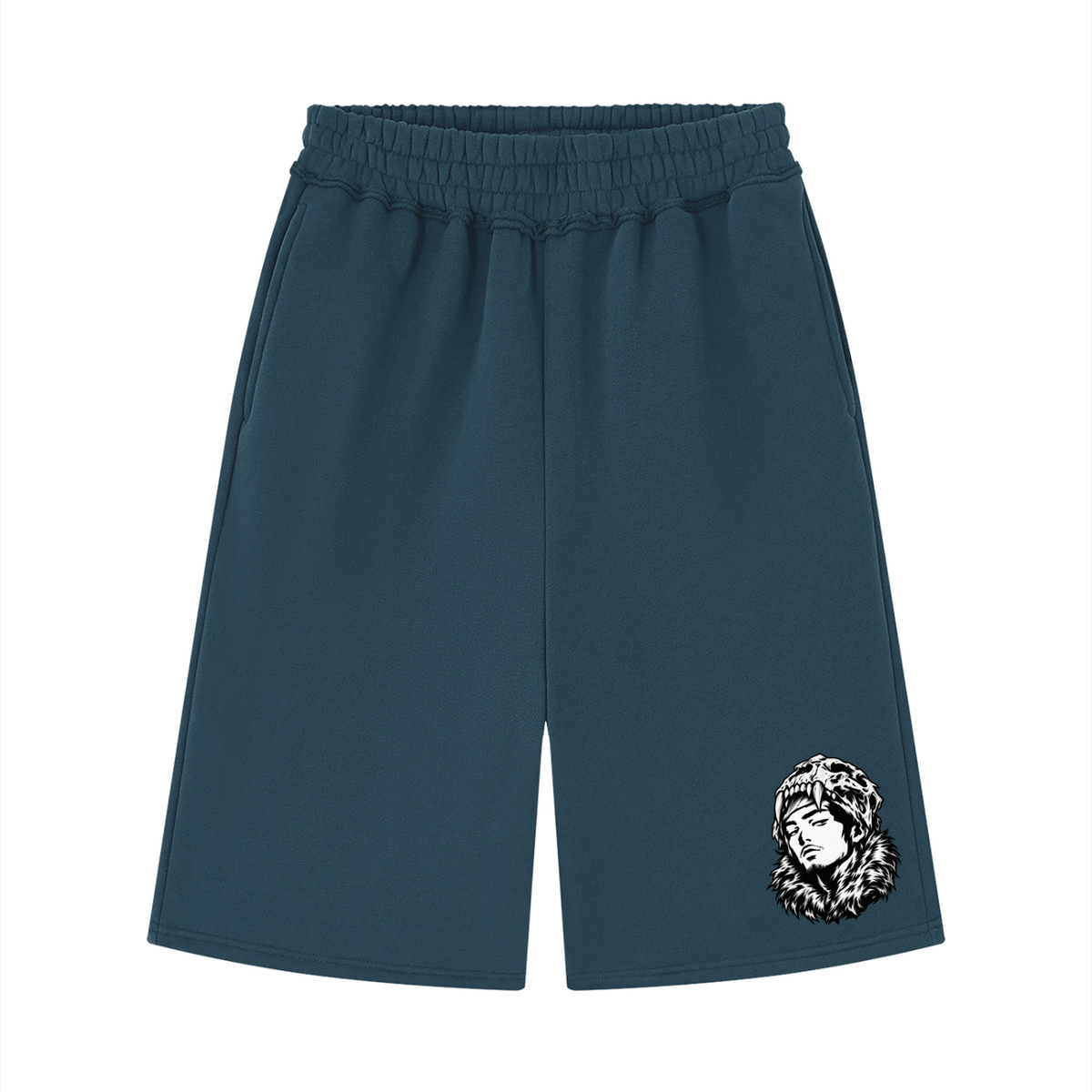 Overachievers Club' Oversized Fleece Boxy Hoodie, Sweatshirt, Sweatpant & Shorts Fit