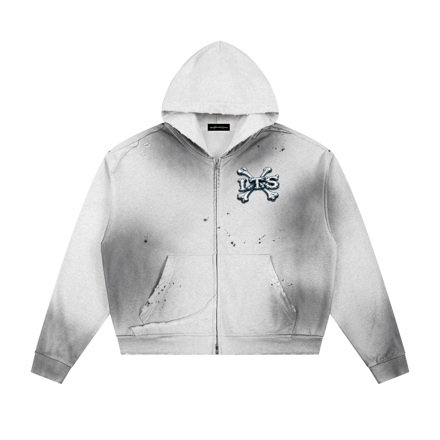 men,menswear,hoodies,unisex,bones,classic,ziphoodie