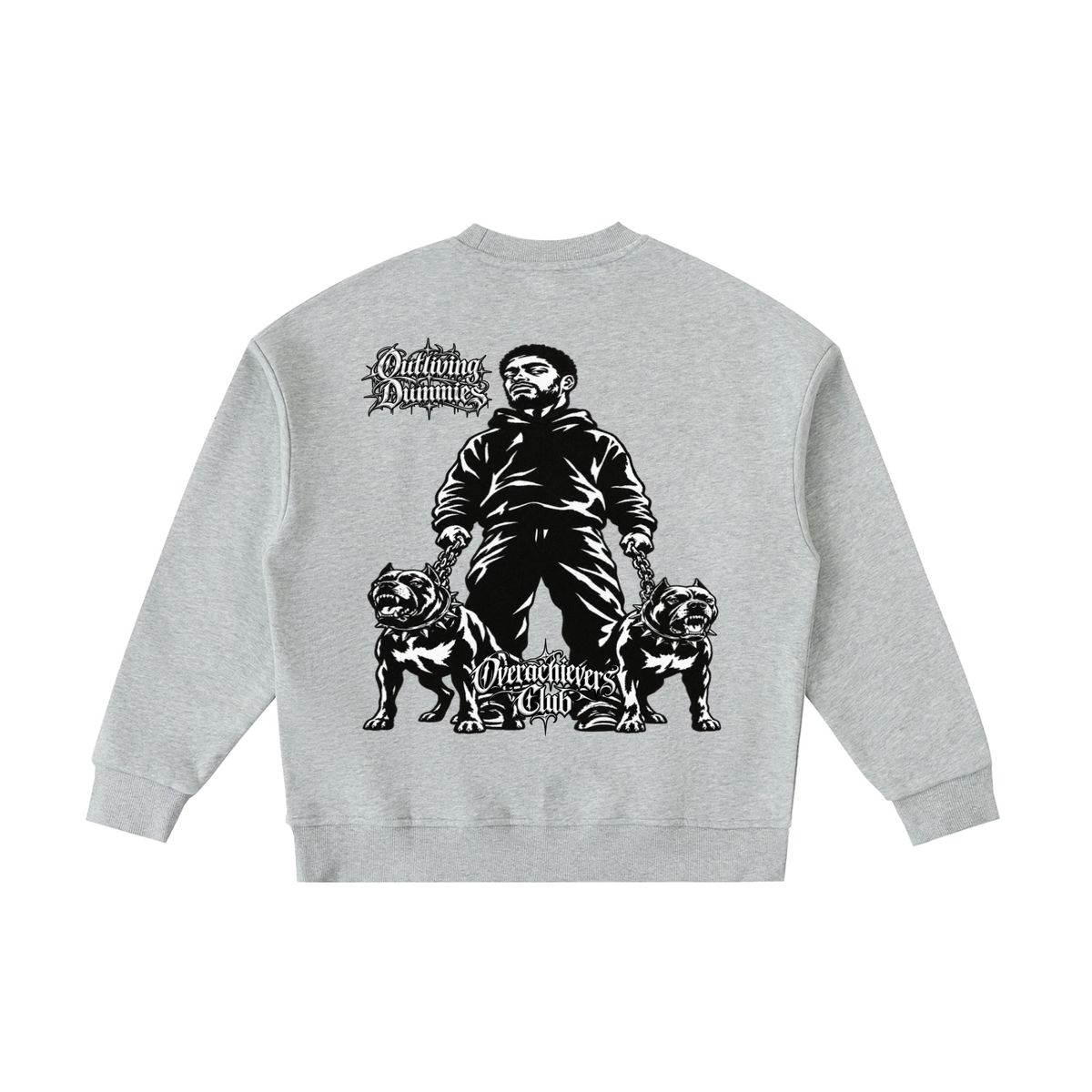 Overachievers Club' Fleece Kids' Crewneck Sweatshirt
