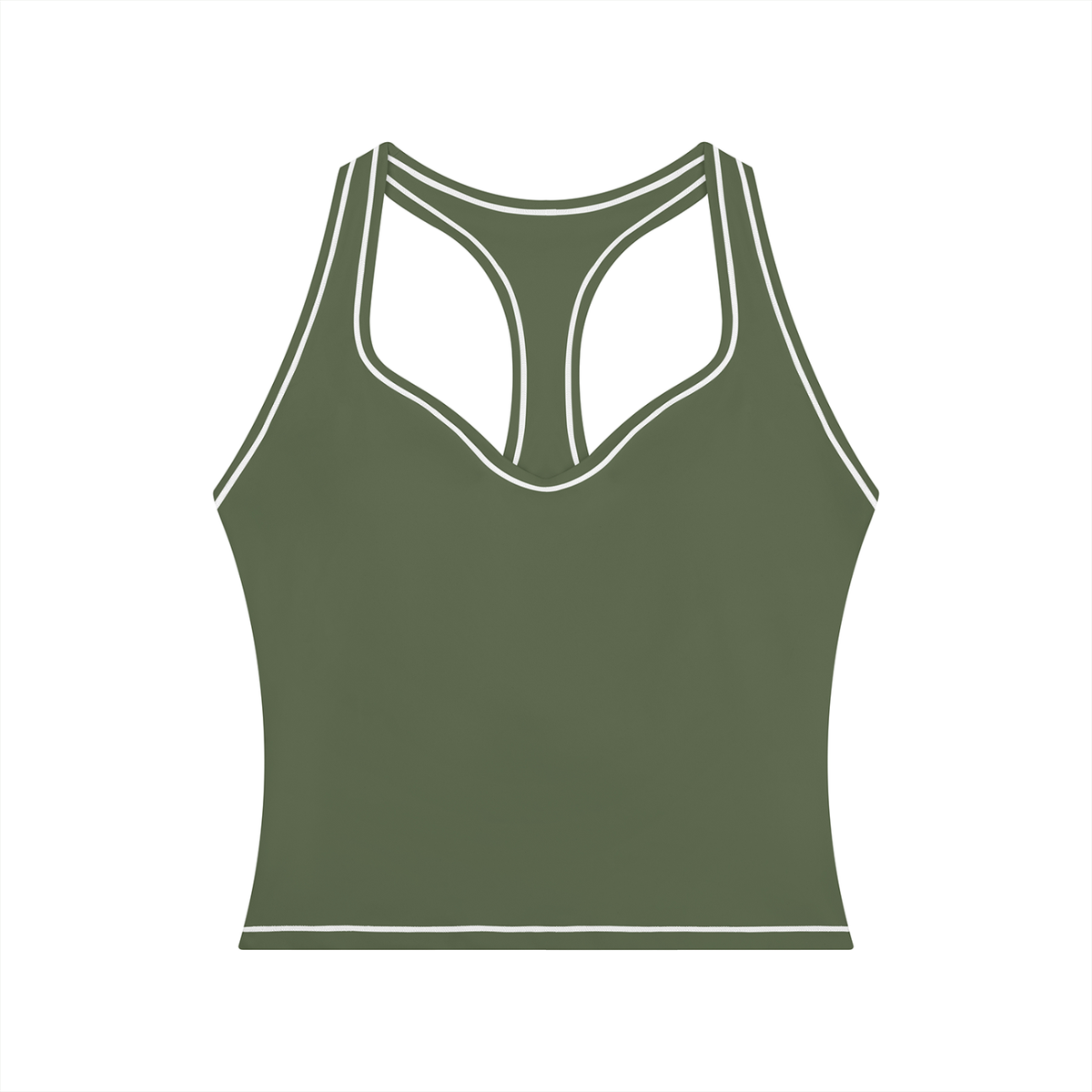 Women’s Topstitching Yoga Tank Top, Leggings & Pants Fit