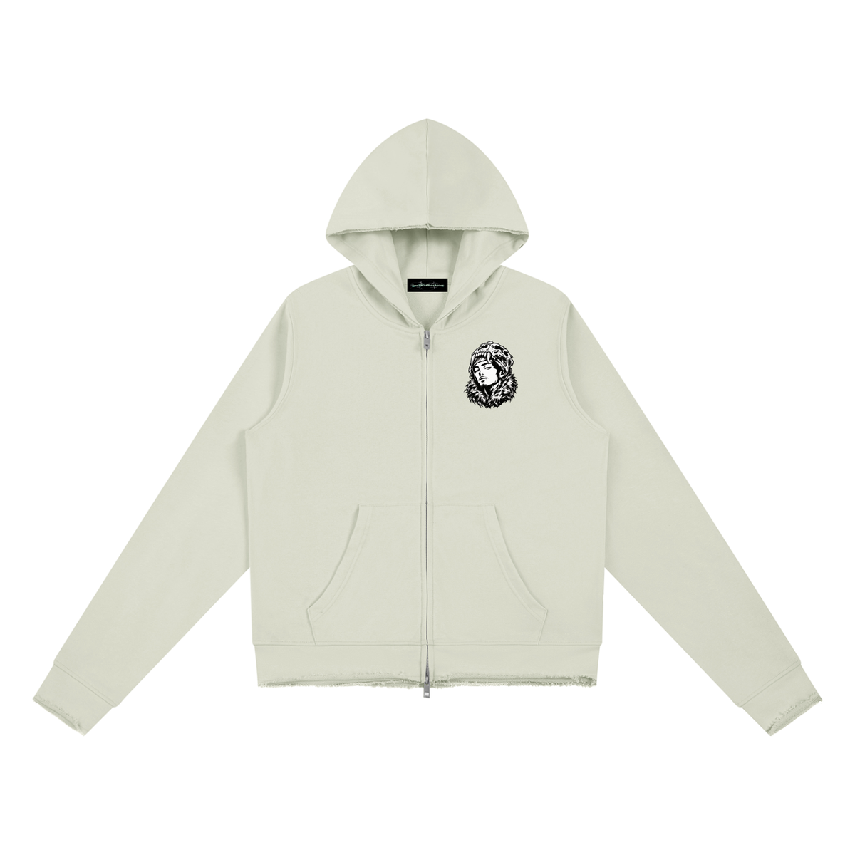 Overachievers Club' Women’s Raw Edge Full Zip Hoodie & Sweatpants