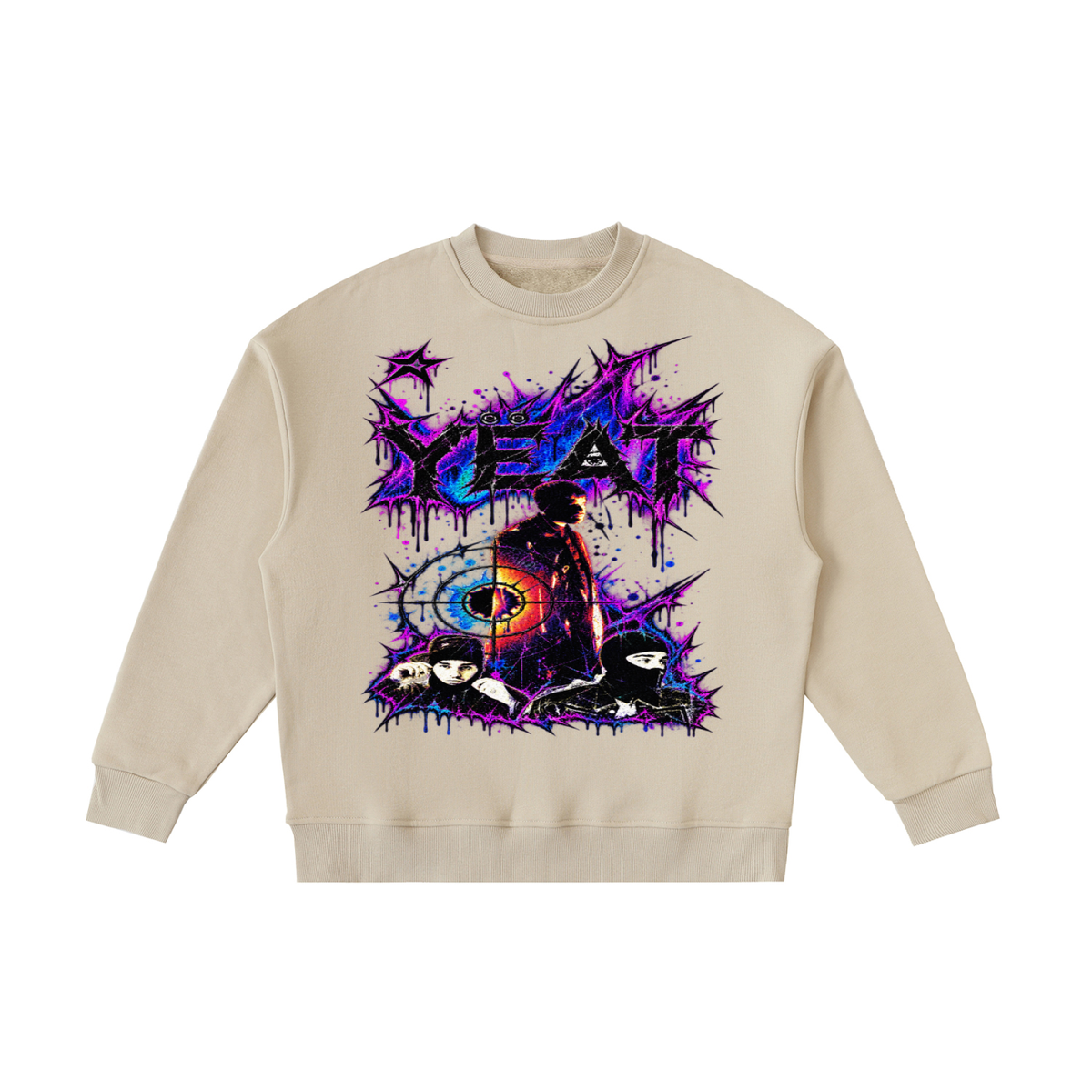 Yeat' Fleece Kids' Crewneck Sweatshirt