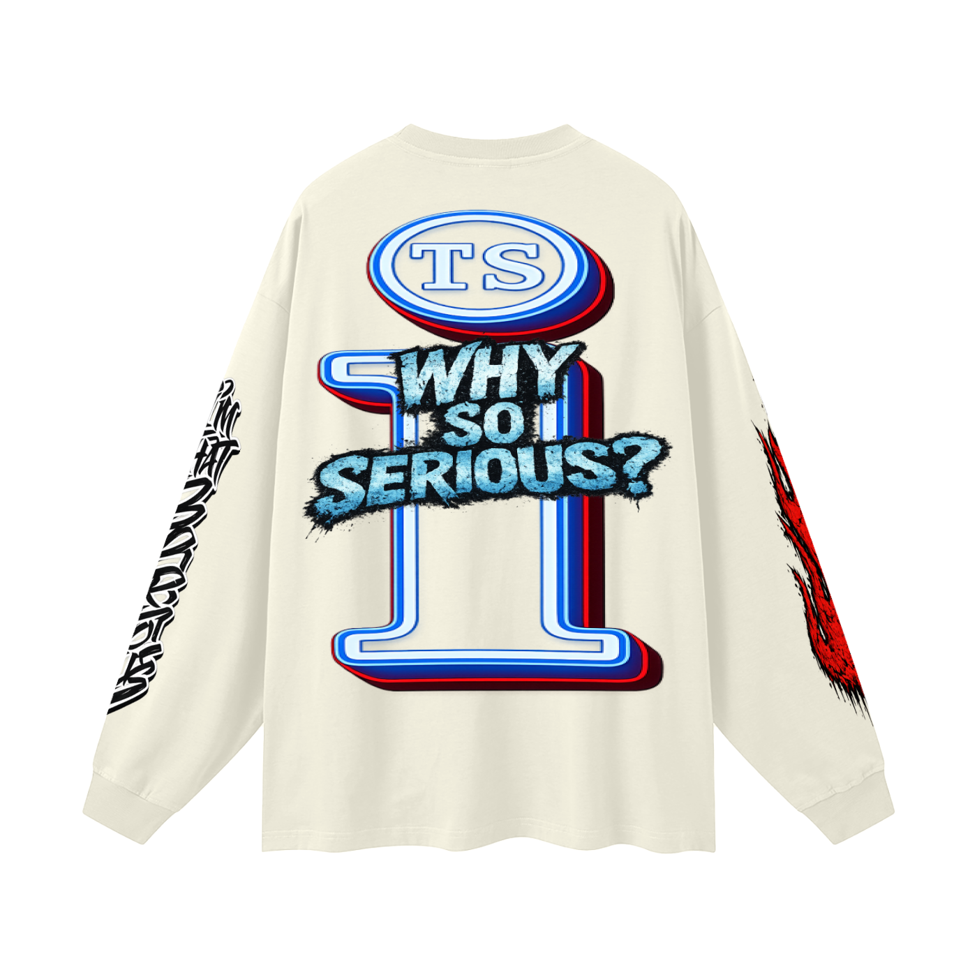 Oversized Unisex Long Sleeve T-Shirt