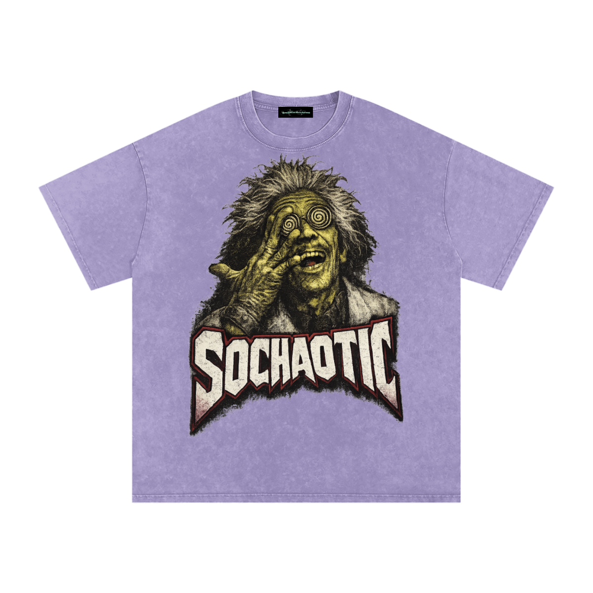 SoChaotic’ Snow Washed Oversized T-Shirt
