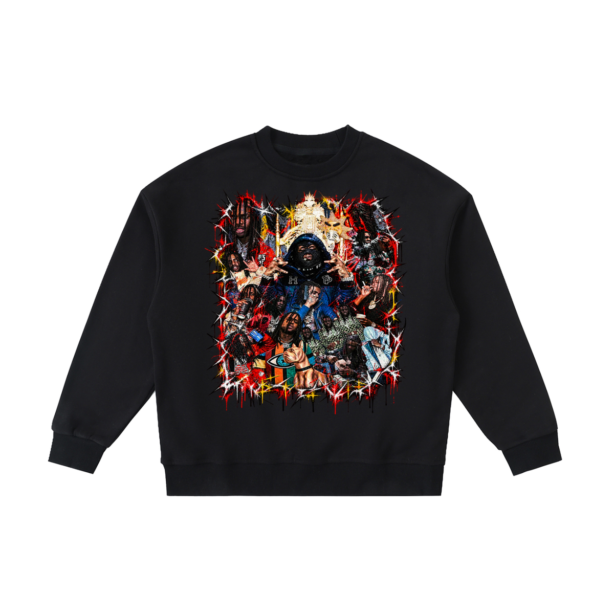 Sosa' Fleece Kids' Crewneck Sweatshirt