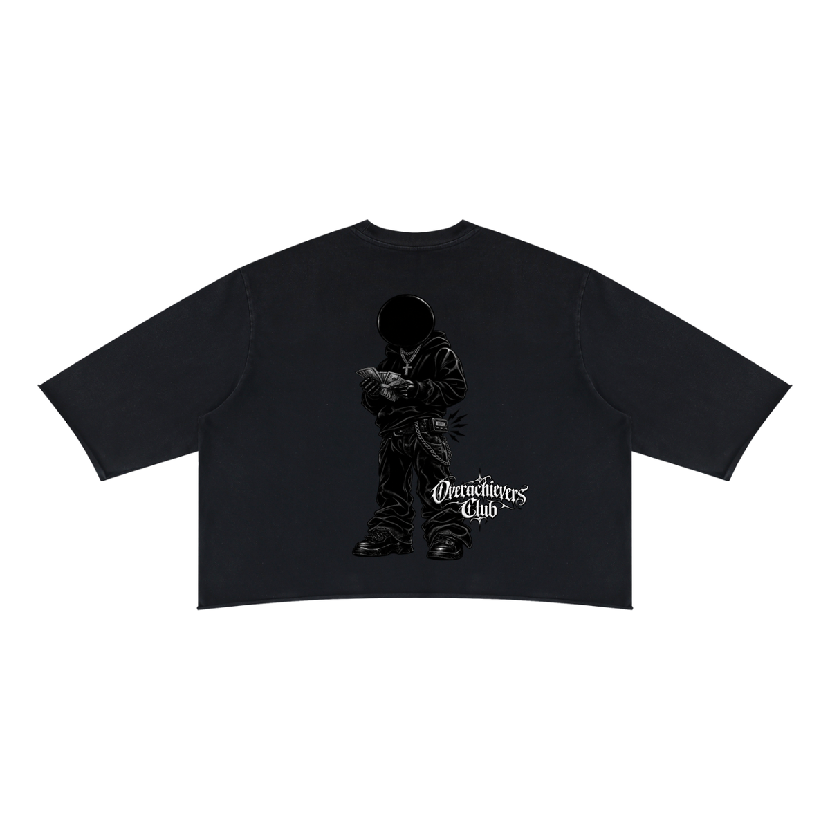 Overachievers Club' Mineral Wash Boxy T-Shirt