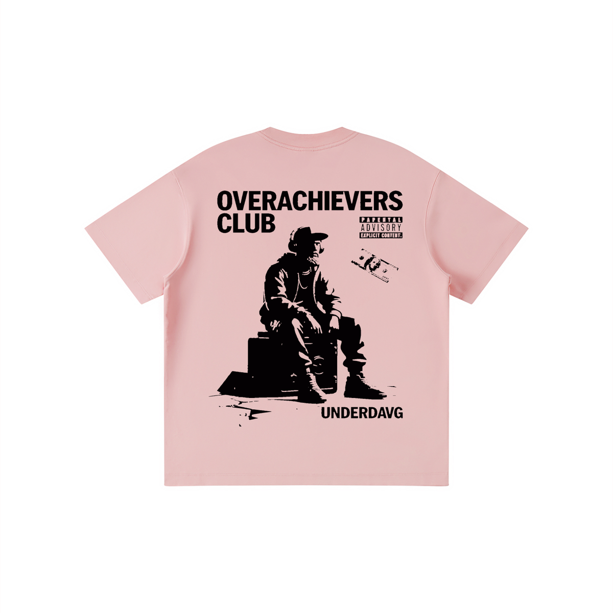 Overachievers Club' Kid’s Solid Crewneck T-Shirt