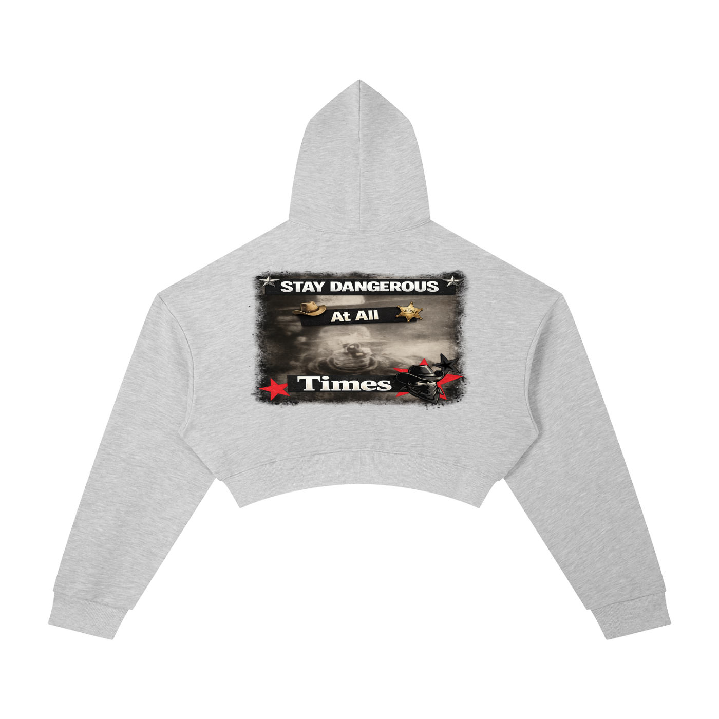 Essential Cropped Hoodie