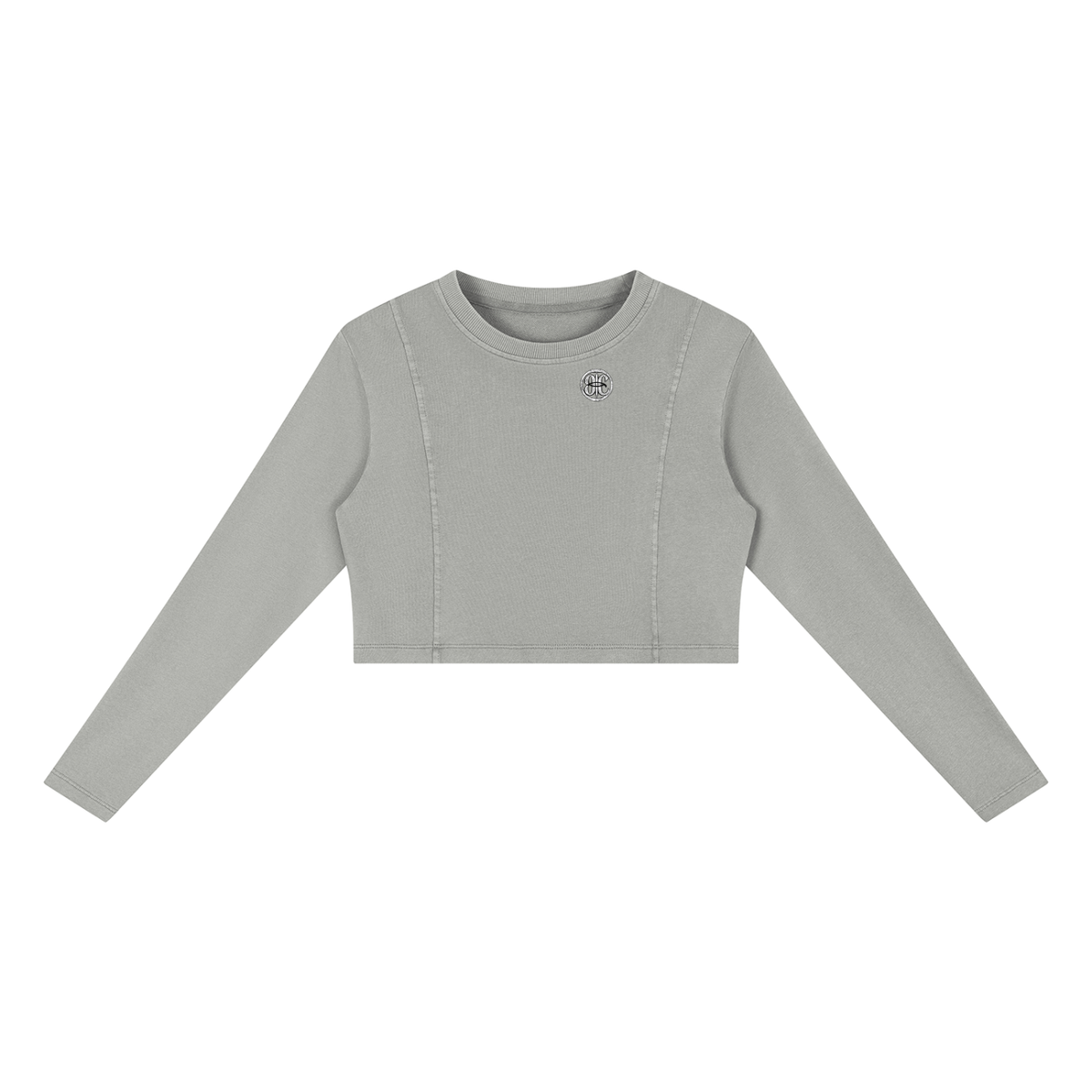 Overachievers Club' Women's Mineral Wash Crop Sweatshirt