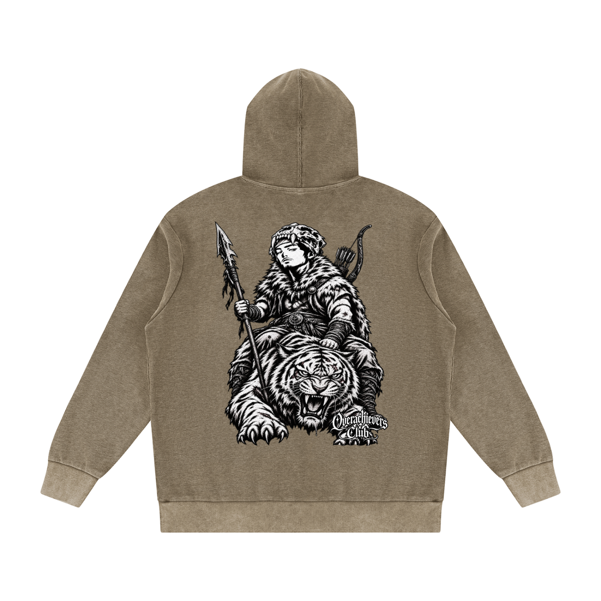 Overachievers Club' Mineral Wash Oversized Hoodie