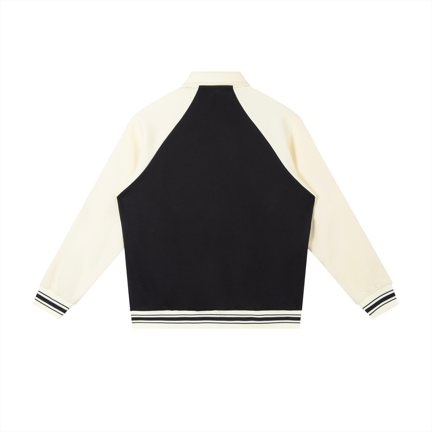 Bones' Contrast Sleeve Baseball Jacket Fit